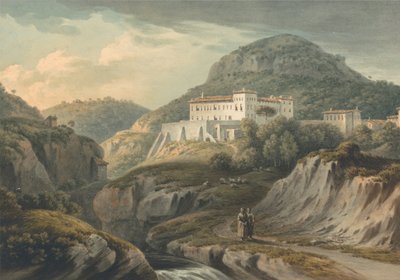 Couvent à Vietri, près de Salerne - John Warwick Smith